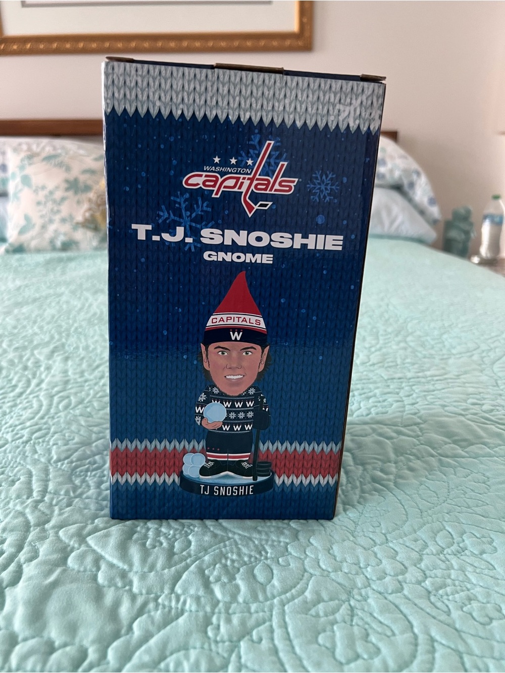 T.J. Snoshie Gnome Holiday Decor - Red & Blue